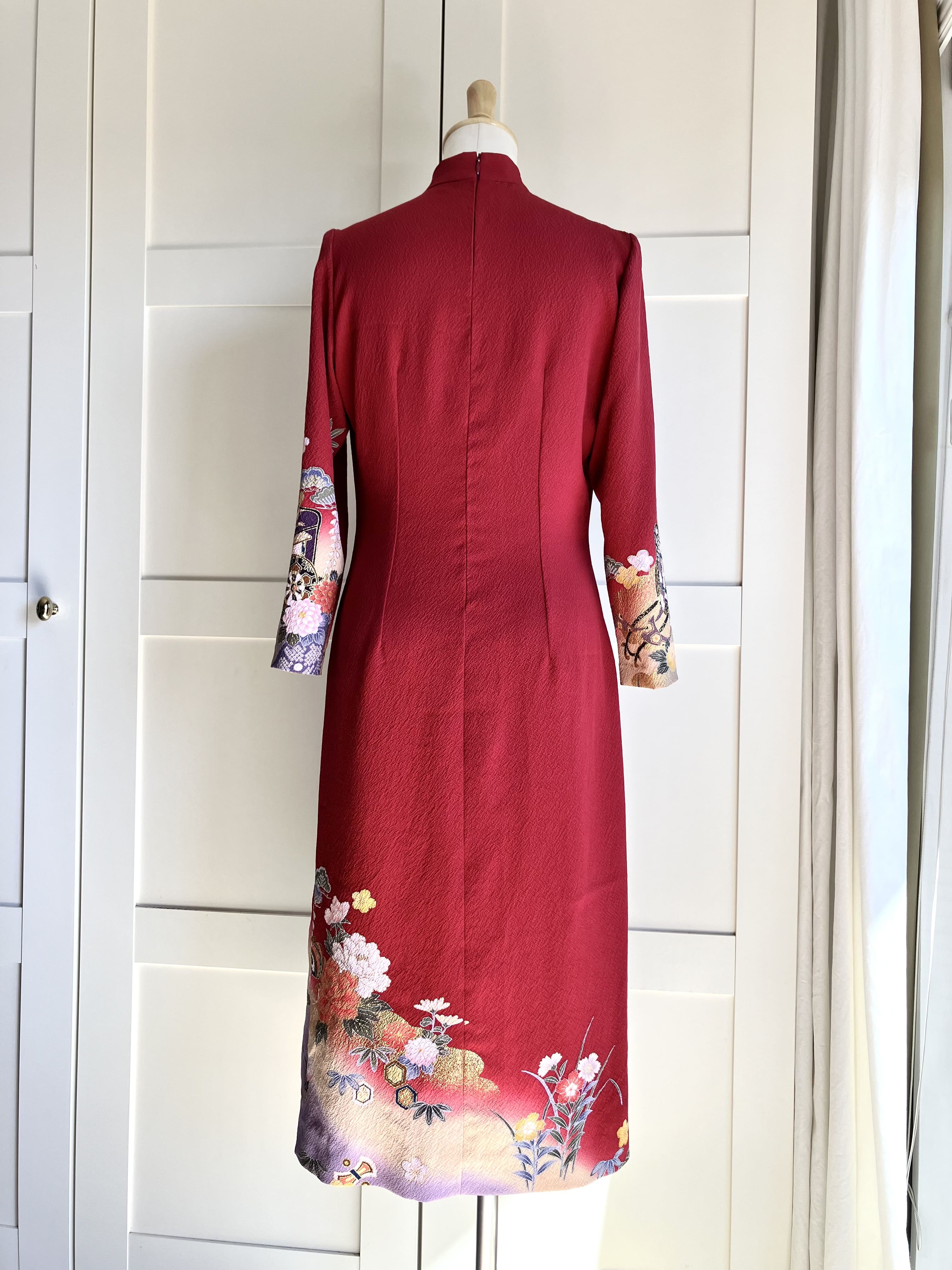 MARUMI DRESS / THE ONE Short-Inner Coat Hybrid Dress [Layered Design]