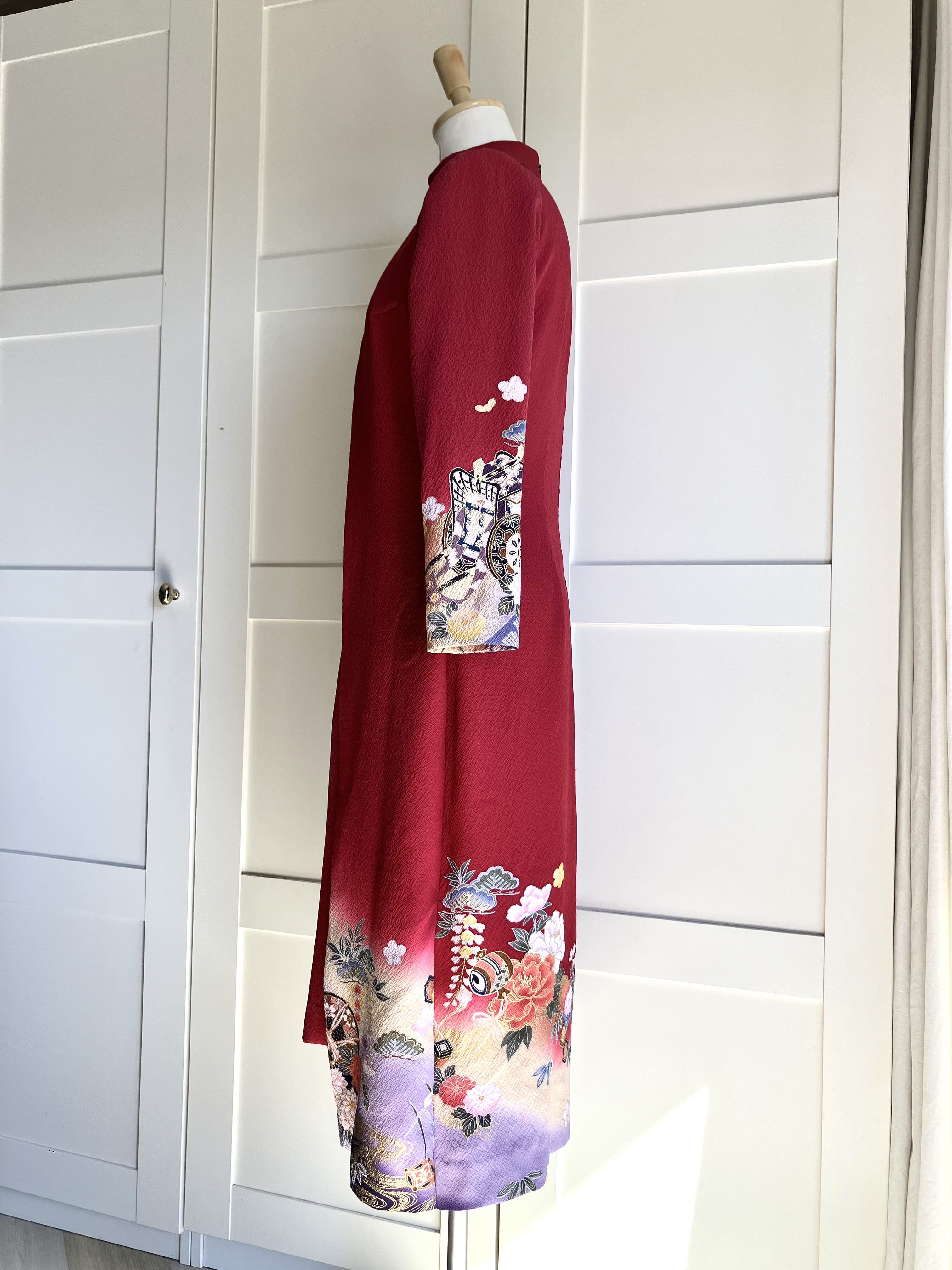 MARUMI DRESS / THE ONE Short-Inner Coat Hybrid Dress [Layered Design]